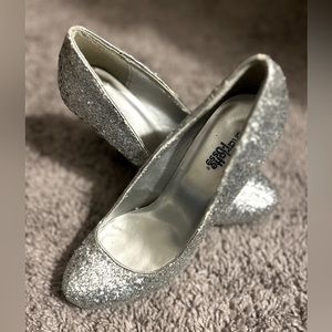 Glitter heels